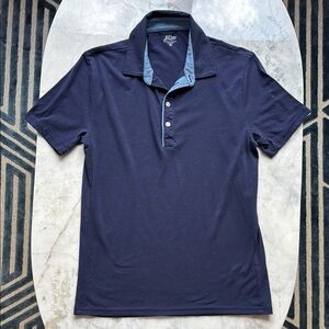 J. Crew Blue Polo Shirt Classic Design